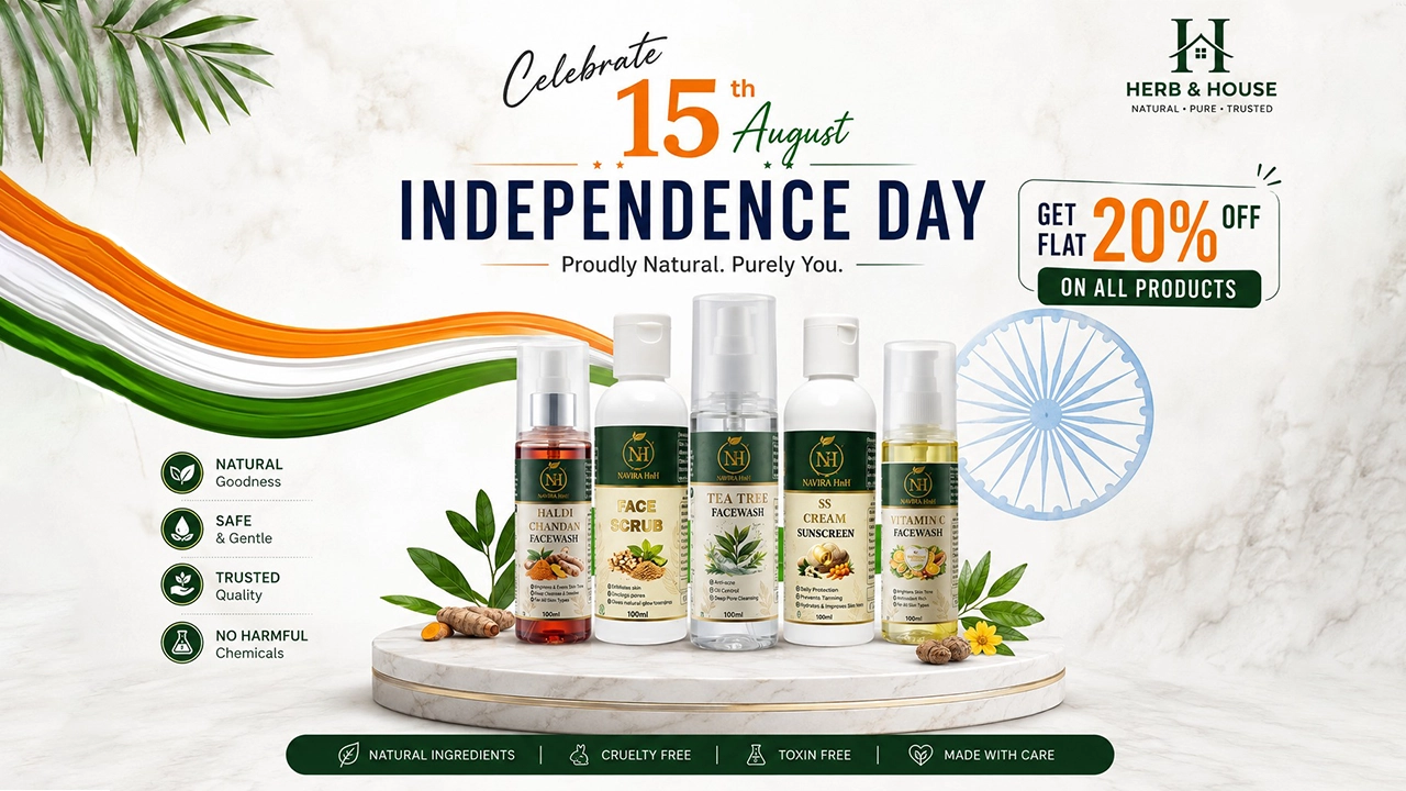 Celebrate Independence Day with 20% OFF 🇮🇳